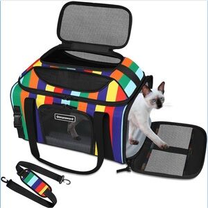 Colorful Pet Carrier by